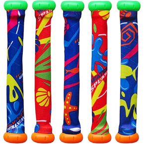 تلعب Day Fabric Splash Bombs Dizzy Dive Dive Boot Toy 5 Pack Dive Stick Stick Stick Stick Stick Stick Diving Home (Pink ، مقاس واحد)