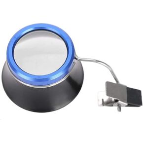 Clip On Eyeglass Magnifier, Jewelers Loupe Loupes Magnifying Lens Jewelers Clip Magnifying Glass for Watchmaker Jewelry Watch Repairing Tool (20X)