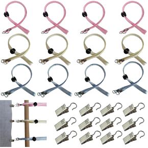 12 Set Cross Stitch Side Clips，Cross-Stitch Fabric Holders,Fabric Tension Embroidery Clamp,Adjustable Cross Stitch Tools for Embroidery