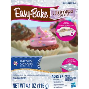 سهلة Bake Ultimate Oven Red Velvet Cupcakes Cupcakes Pack