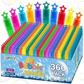 240 PCS Mini Bubble Wands في 6 ألوان ، مفضلات الحفلات السائبة للأطفال ، عيد ميلاد تحت عنوان ، عيد الميلاد ، رأس السنة الجديدة ، عيد الحب ، كرنفال ، جوائز فصول دراسية مدرسية للبنين والبنات ، حقائب جيدة مثالية للأكياس.