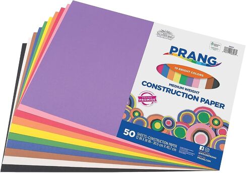 Prang (Formerly SunWorks) Construction Paper, Black, 12" x 18", 50 Sheets in Saudi Arabia
