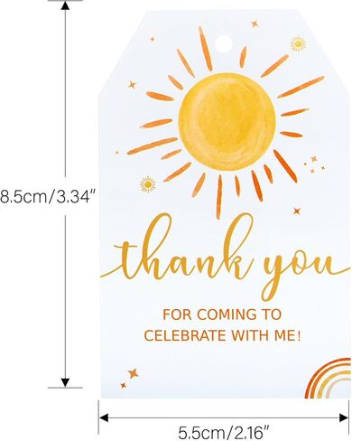 Anwyll Bee Thank You Tags,50Pcs Bee Thank You Gift Tags with String,Thank You for Bee-ing Here Tags,Sweet Honey Thank You Hang Paper Gift Tags for Bee Theme 1st Birthday Baby Bridal Shower Party Favor in Kuwait