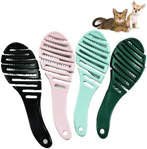 Small Dog Grooming Brush - Perfect for Shih Tzus, Yorkies, and Maltipoos - Ideal Puppy Hair Brushes for Maltese and Small Breeds (Light Green) in Kuwait