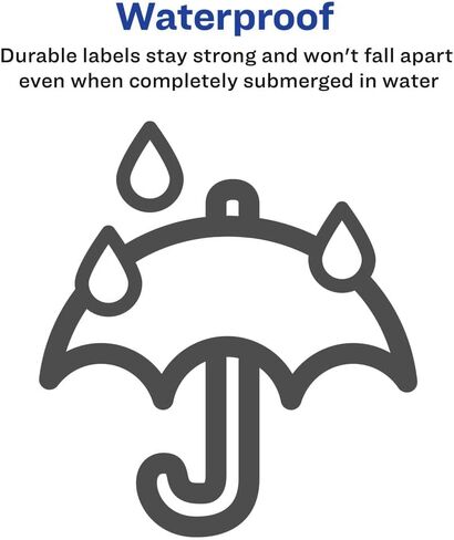 Avery Waterproof Sticker Labels for Printer - 1" x2-5/8 Mailing Labels, Ultrahold Permanent Adhesive, Laser Printers, 1,500 Printable Avery Address Label Sheets (5520) in Saudi Arabia