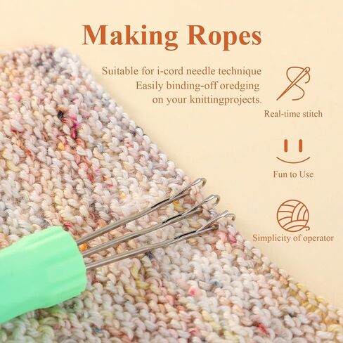 RSRIHE 3 ALCK-LATCH-LACK CORM MENITTING TOOL ، أداة صانع Cordy ICORD ، أداة الكروشيه للربط أو التزحلق على مشاريع الحياكة ، خطاف الكروشيه مع المزلاج ، أداة ربط الحياكة الفعالة (الأرجواني) in Kuwait
