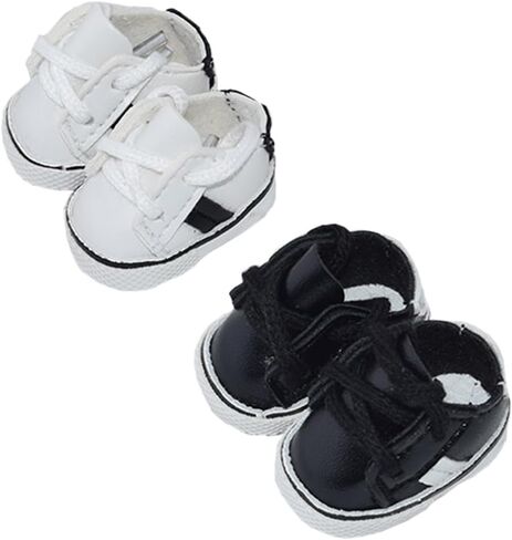 Niannyyhouse Leather Shoes طوله 3.6 سم ل 10 سم أفخم دمية 1/8BJD (A2) in Kuwait