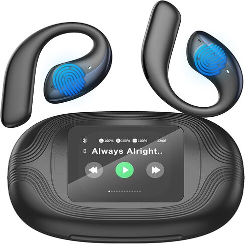 PAXA Ai Translation Earbuds Real Time 3in1 Language Translator Earbuds HD Sound Audifonos Traductores Bluetooth 5.4 Headphones Touch Screen Housing with App for Travel Business Meetings,Black in Saudi Arabia