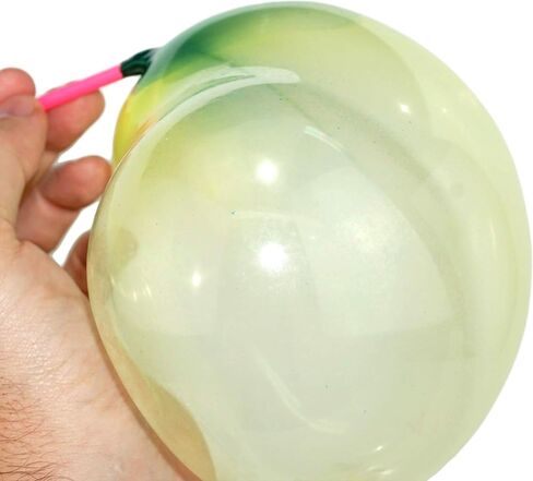 JA-RU B'loonies Plastic Balloon Variety 8 (16 Tubes in 2 Packs) Great Original Bloonies Bubble Making. Blow a Plastic Bubble. Classic Game. Retro Toy. Plus 1 Sticker.774-2s in Saudi Arabia