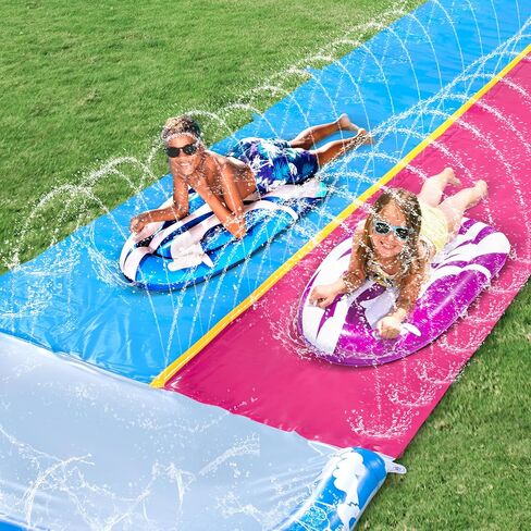 JOYIN 2 Pack Inflatable Body Boards for Water Slides, Body Board for Slip Slide, Swimming Pool Floating Learn to Swim, Summer Water Fun Toy for Kids and Toddlers in Saudi Arabia