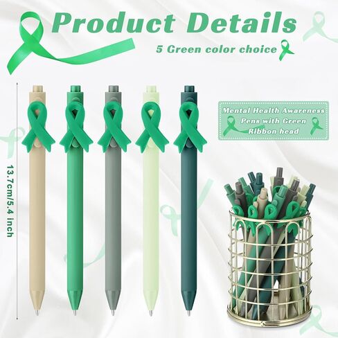 TeCunite 50 PCS Teal Ribbon Awarnessments Assault Assault Assault Admiss in Kuwait