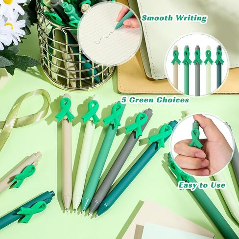 TeCunite 50 PCS Teal Ribbon Awarnessments Assault Assault Assault Admiss in Kuwait