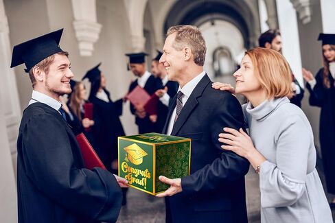 Graduation Card Box, Cardboard Congrats Grad Card Boxes Holder, Green and Gold Graduation Gift Cards Box for Graduation Party Decorations Favors Decor Supplies Props. in Saudi Arabia