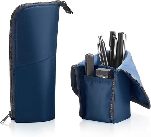 KOKUYO Neo Critz Pen Case, Large Size, Dark Gray x Pink, Japan Import (F-VBF181-3) in Saudi Arabia