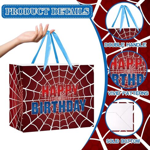 Black Bow Birthday Gift Bag Large Coquette Black Bow Gift Bag with Wrapping Paper and Greeting Card Bow Birthday Gift Wrap Paper Bag Black White Birthday Gift Bag for Girls Birthday Party Decoration in Saudi Arabia