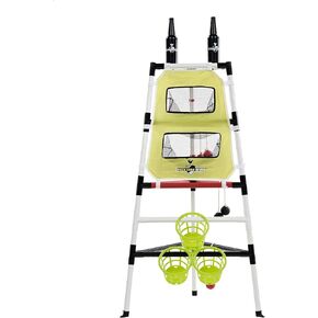 Backyard Hero 2-in-1 Cornhole Toss and Washer Toss Game – 48" Tailgate Boards with Bean Bags – Durable, Portable Set for Game Day & Outdoor Fun