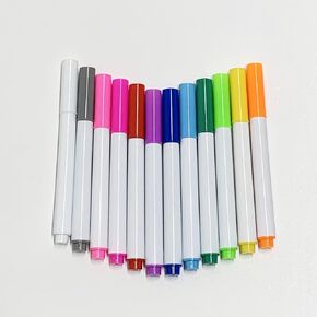 markers for acrylic board,12-color acrylic board markers,Used for led note board with colors,led noteboard with colors