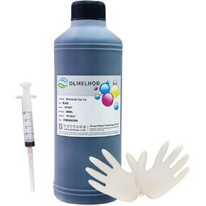 Ink Refill Kit 250ml Black Universal Dye Bulk Ink Refill Kit for HP Canon Epsn Brother Lexmark Samsung Dell Kodak Inkjet Printers Compatible Cartridges Refillable Cartridge CISS CIS System