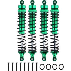 صدمات Losi LMT ، صدمات RC 130 مم لـ LOSI 1/8 LMT المحور الصلب 4WD Monster Truck LOS04022 ، الصدمات الأمامية/الخلفية للألمنيوم LOS243013 ل 1/8 أجزاء من سيارة RC (أخضر)