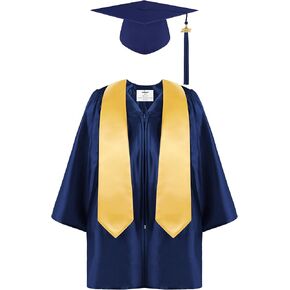 SOMSOC 4 PACES TRIKERGARTN GRADUTION CAD CAP CAP للأطفال الذين سرقوا ثوبًا في الحضانة في مرحلة ما قبل المدرسة مع 2025 TASSEL