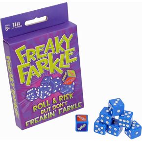 TDC Games Freaky Farkle Travel Dice Game
