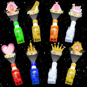 32PCS Princess Castle Theme LED Finger Lights Princess Themed Party Favors for Kids Boys Girls Birthday Goodie Bags Stuffers Princess Party Decorations Back to School Supplies Classroom Prizes