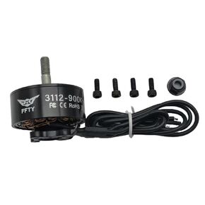 3112 900KV Brushless Motor for Drone – High-Power BLDC Motor, 5mm Shaft, 1545W Max, 4050g Thrust, FPV Drone Motors, Brushless RC Motor for Quadcopter, Hexacopter, RC Plane