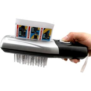 Portable Paper Shredder,USB Electric Portable Shredder Multifunctional Portable Mini Paper Shredder for Office Household