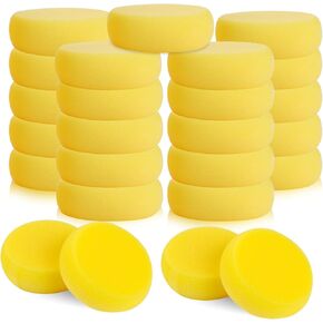25 PCS Pottery Sponges ، Round Painting Sponge 3inch Adly Artist Sponges Craft Clay Sponge Sponges Watercolor for Paint Paint Pottery Crafts Crafts