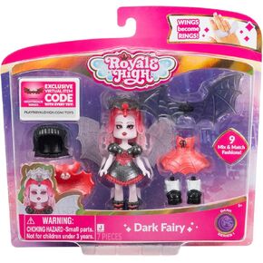 Royale High 3 "Light Fairy Fashion Doll - رقم واحد مع 9 ملحقات أزياء - رمز العنصر الافتراضي المدرجة - السلسلة 1 - الأعمار 5+