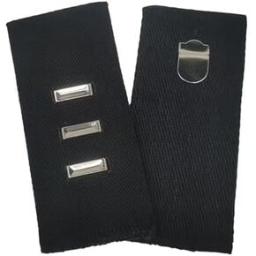 A Set Black Hook Waist Band Extenders Hook,Waist Extenders Adjustable Waistband Extender for Women Men Pants Jeans Skirt Trousers Fasteners,Sewing Notions and Supplies