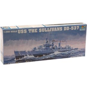 عازف البوق 1/350 مقياس USS The Sullivans DD537 Destroyer