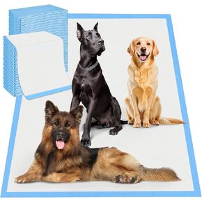 Boscute 4XL Thicken 6 طبقات فائض من وسادات تبول الكلب ، 31 "× 47" مقاومة للتسرب ، وسادات تدريب الجفاف الجاف السري