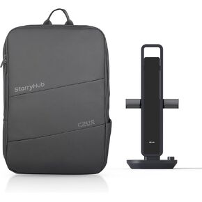 CZUR Aura Pro 14MP Document Scanner and Black Travel Backpack Bundle