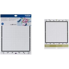 Brother ScanNCut DX Mat CADXMATSTD12, 12" x 12" and CADXMATF12 DX Fabric Mat