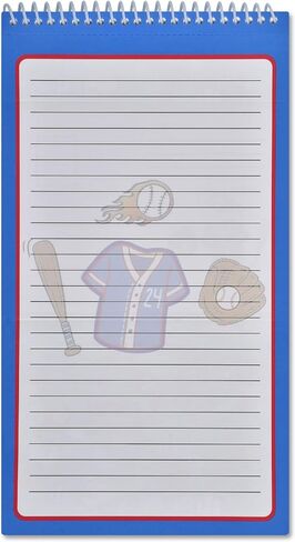 iscream + Corey Paige Designs Seal and Send 40 Sheet Stationery Note Card Pad with Seals - Game On in Saudi Arabia