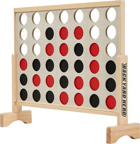 Backyard Hero 2-in-1 Cornhole Toss and Washer Toss Game – 48" Tailgate Boards with Bean Bags – Durable, Portable Set for Game Day & Outdoor Fun in Kuwait