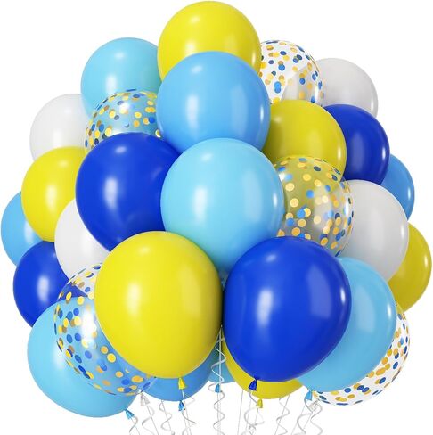 Black Purple Blue Balloon, 60 PCS Outer Space Balloons, Metallic Navy Blue Purple Black Balloons Pearl Purple Blue Confetti Latex Balloons for Kids Boys Astronaut Space Birthday Party Decorations in Saudi Arabia