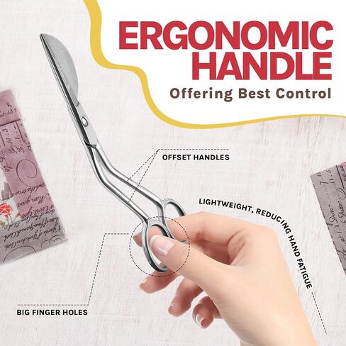 6 inch Applique Scissors without Duck Bill from ThreadNanny in Kuwait