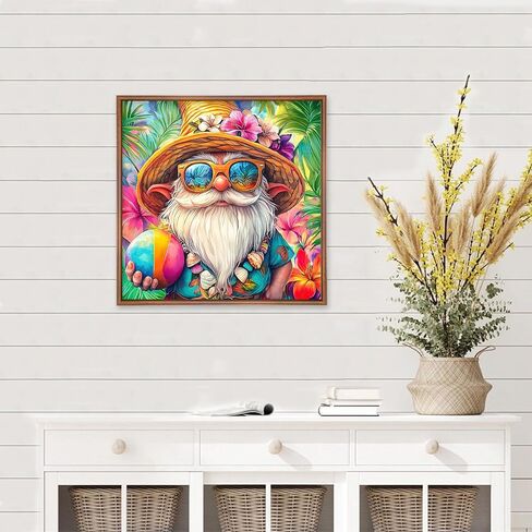 MEIYUDA Diamond Painting Kits for Adults, DIY Chicken Diamond Art Kits for Beginners, 5D Cartoon Animals Diamond Art Painting Kit Gem Art Crystal for Home Wall Decor and Holiday Presents 12x12In in Saudi Arabia
