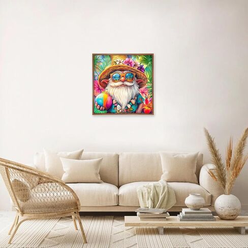 MEIYUDA Diamond Painting Kits for Adults, DIY Chicken Diamond Art Kits for Beginners, 5D Cartoon Animals Diamond Art Painting Kit Gem Art Crystal for Home Wall Decor and Holiday Presents 12x12In in Saudi Arabia