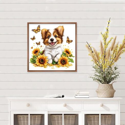 MEIYUDA Diamond Painting Kits for Adults, DIY Chicken Diamond Art Kits for Beginners, 5D Cartoon Animals Diamond Art Painting Kit Gem Art Crystal for Home Wall Decor and Holiday Presents 12x12In in Saudi Arabia