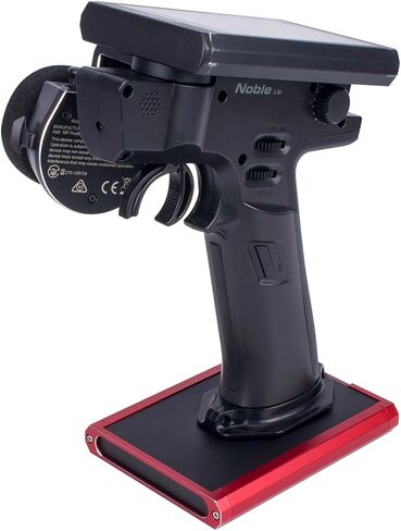 Aluminum RC Remote Radio Controller Base Bracket Holder Transmitter Protector Base Frame for Flysky Noble NB4 Pro NB4 Lite NB4 Protect Support (Red) in Saudi Arabia