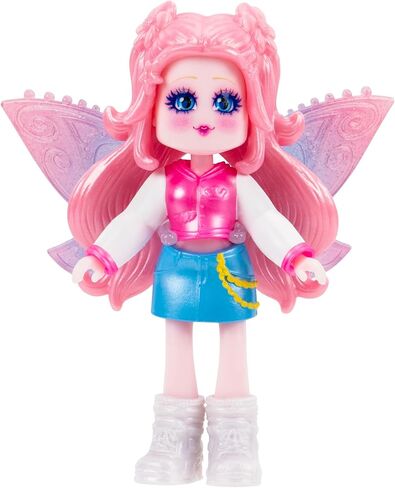 Royale High 3" Light Fairy Fashion Doll - 1 Figure with 9 Fashion Accessories - Virtual Item Code Included - Series 1 - Ages 5+ in Kuwait