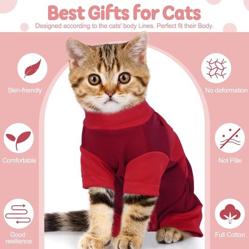 Cat Anxiety Jacket, Anxiety Vest Jacket for Fireworks, Thunderstorm, Travel, Separation, Anxiety Calming Vest Wrap for Cats and Small Dogs in Saudi Arabia