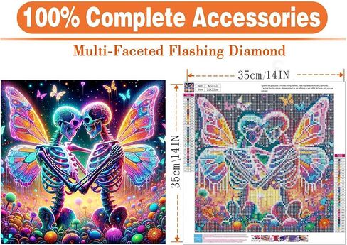 igoodom Cute Cat Diamond Painting Kit for Adults, Cat Diamond Art for Beginners, 5D Full Drill Round Diamond Painting Gem Art for Home Wall Decor Gift 14x14inch in Saudi Arabia