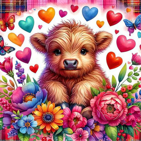 igoodom Cute Cat Diamond Painting Kit for Adults, Cat Diamond Art for Beginners, 5D Full Drill Round Diamond Painting Gem Art for Home Wall Decor Gift 14x14inch in Saudi Arabia