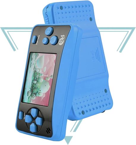 X-JOYKIDS QS17Orange Handheld Game for Kids Portable Retro Video Game Player Built-in 182 Classic Games 2.5 inches LCD Screen Family Recreation Arcade Gaming System Birthday Present for Children in Kuwait