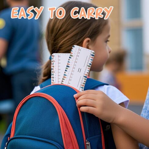 40 Packs Number Line Dry Erase Boards Cards, Double Sided Writable and Erasable Board Card Featuring -10-10 Number Line On One Side 0-20 On The Other, Classroom Must Haves Boards for Students in Saudi Arabia