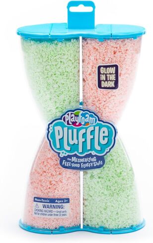 Educational Insights Glow-in-the-Dark Playfoam Pluffle for Sensory Bins, Set of 2, Ages 3+ in Saudi Arabia